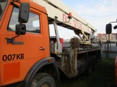 Подъемник стреловой самоходный ПСС-121.28 на шасси  КАМАЗ 65115-62